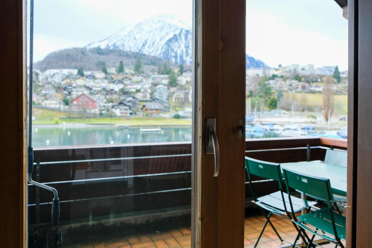 Seewohnung 1 Spiez Exterior photo
